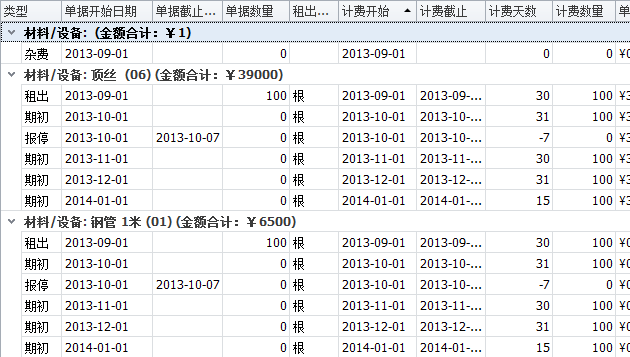 扣件腳手架租賃軟件租金明細(xì),藍(lán)格扣件腳手架租賃軟件